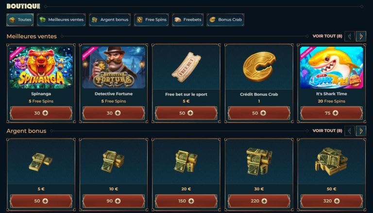Monsterwin Casino boutique